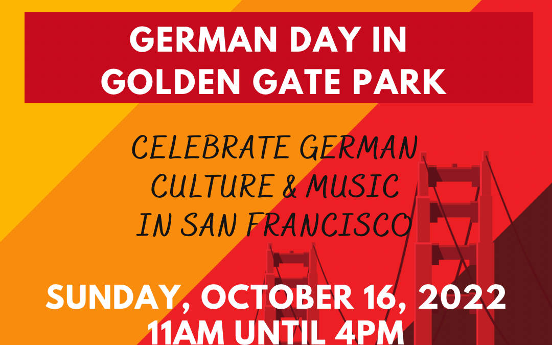 Save the Date – German Day SF