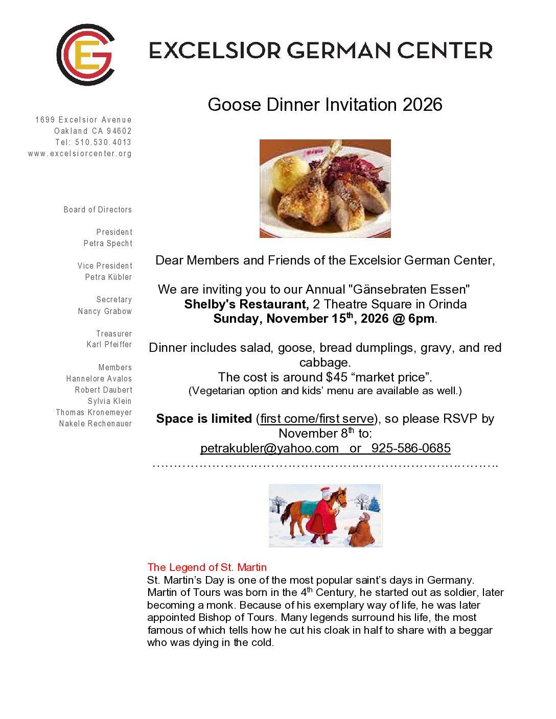 Gänseessen 2026